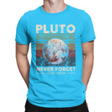 Never Forget Pluto Vintage Retro T-Shirts